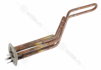 ТЭН (нагреватель) водонагревателя 2000W RF 64 Thermowatt (медь, М4, фланец 64 мм) изогнутый