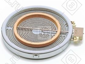 Нагревательный элемент (ТЭН) для стеклокерамической поверхности Indesit, Ariston