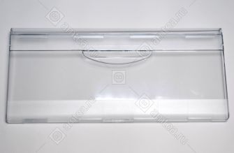 Панель передняя (прозрачная, большая) холодильника Атлант 470x211 мм 