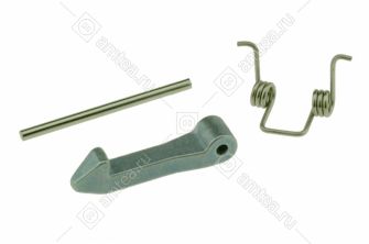 Крючок, пружина ручки люка стиральной машины LG 