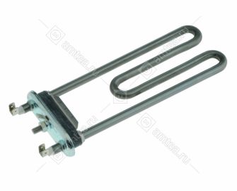 ТЭН (нагреватель) L=190 мм, 2000W, прямой без отверстия стиральной машины Indesit, Ariston, Candy, Ardo, Electrolux, LG