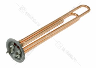 ТЭН (нагреватель) водонагревателя 2000W RF 64 Китай (медь, М4, фланец 64 мм)