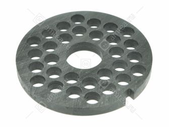 Решетка МИМ-300 (крупная) с буртом промышленной мясорубки