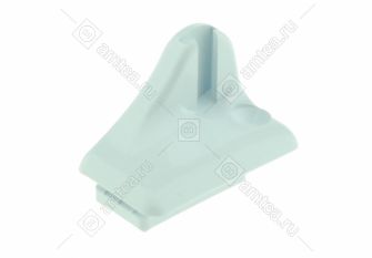 Кронштейн (держатель, крепление) стеклянной крышки Гефест (белый, левый ) 1200 (С1-С7), 5100, 5300, 6100, 6300