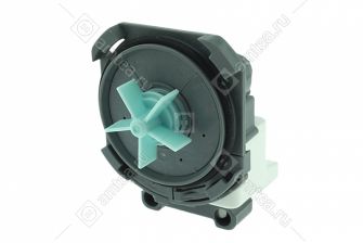 Насос Hanyu (на 4х защ. клеммы сзади раздельно) посудомоечной машины Gorenje, Midea, Candy, Kaiser, Korting