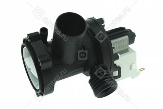 Насос LEILI с улиткой (на 3х винтах клеммы сзади раздельно) Indesit, Ariston