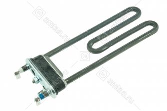 ТЭН (нагреватель) L=200 мм, 1950W, прямой с отверстием стиральной машины Electrolux, Zanussi