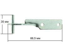 Петля (навеска) центральная холодильника Stinol, Indesit, Ariston