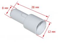 Втулка петли двери холодильника Indesit, Ariston