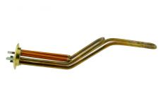ТЭН (нагреватель) водонагревателя 2000W RF 64 Thermowatt PREMIUM (медь, М4, фланец 64 мм) изогнутый
