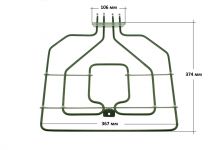 ТЭН (верхний) духовки Bosch 2800W (1500W + 1300W) 220V