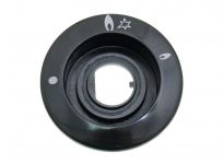 Кольцо ручки регулировки пламени плиты Ardo (черное)