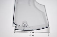 Панель передняя (прозрачная) ящика зоны заморозки холодильника Атлант