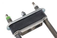 ТЭН (нагреватель) L=215 мм, 1700W, прямой с отверстием Thermowatt стиральной машины