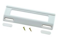 Ручка двери холодильника универсальная белая