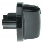 Ручка регулировки конфорки плиты Gefest черная