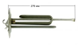 ТЭН (нагреватель) водонагревателя 2500W ABS (1000W+1500W) (нержавейка, М5, фланец 125 мм)