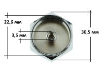 Пробка-держатель (заглушка) анода для водонагревателей Ariston, Thermex 