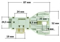 Устройство блокировки люка стиральной машины Indesit, Ariston