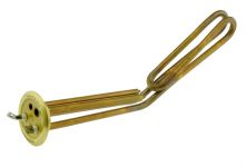 ТЭН (нагреватель) водонагревателя 2000W RF 64 Thermowatt PREMIUM (медь, М4, фланец 64 мм) изогнутый, клеммы под винт