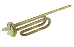 ТЭН (нагреватель) водонагревателя 1500W RCF Thermowatt (медь, фланец 48 мм, без места под анод) под круглый фланец