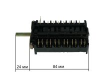 Переключатель режимов духовки GOTTAK 7LA плиты Гефест, Darina, Neva, Tessa, 10 режимов (9+0)