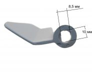 Лопасть (лопатка) для замеса теста хлебопечи Moulinex, Tefal