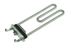 ТЭН (нагреватель) L=203 мм, 2000W, прямой с отверстием стиральной машины Bosch, Gorenje
