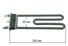 ТЭН (нагреватель) L=200 мм, 1950W, прямой с отверстием стиральной машины Electrolux, Zanussi