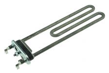 ТЭН (нагреватель) L=245 мм, 1950W, прямой с отверстием стиральной машины Electrolux, Zanussi