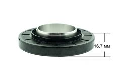 Сальник (NQK) 40x76x10/11.5 + втулка бесшовная (36.9х40 мм) для ремонта крестовин LG