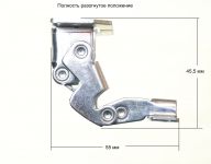 Петля люка стиральной машины Indesit, Ariston 