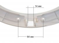 Внутреннее обрамление люка (без петли) стиральной машины Samsung