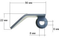 Лопасть (лопатка) для замеса теста хлебопечи Moulinex, Tefal OW400, Kenwood