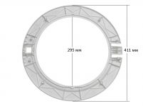 Внутреннее обрамление люка стиральной машины Whirlpool