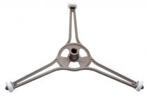 Крестовина (куплер, ролики) вращения тарелки СВЧ печи LG