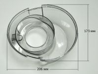 Крышка чаши (пластик) соковыжималки Zelmer 377