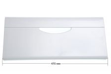 Панель передняя (белая, большая) нижнего ящика холодильника Атлант