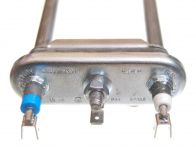 ТЭН (нагреватель) L=290 мм, 2000W, прямой без отверстия стиральной машины Indesit, Ariston