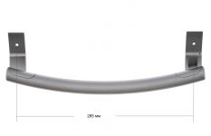 Ручка двери (серебро) холодильника LG